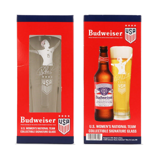Budweiser x Megan Rapinoe Beer Glass