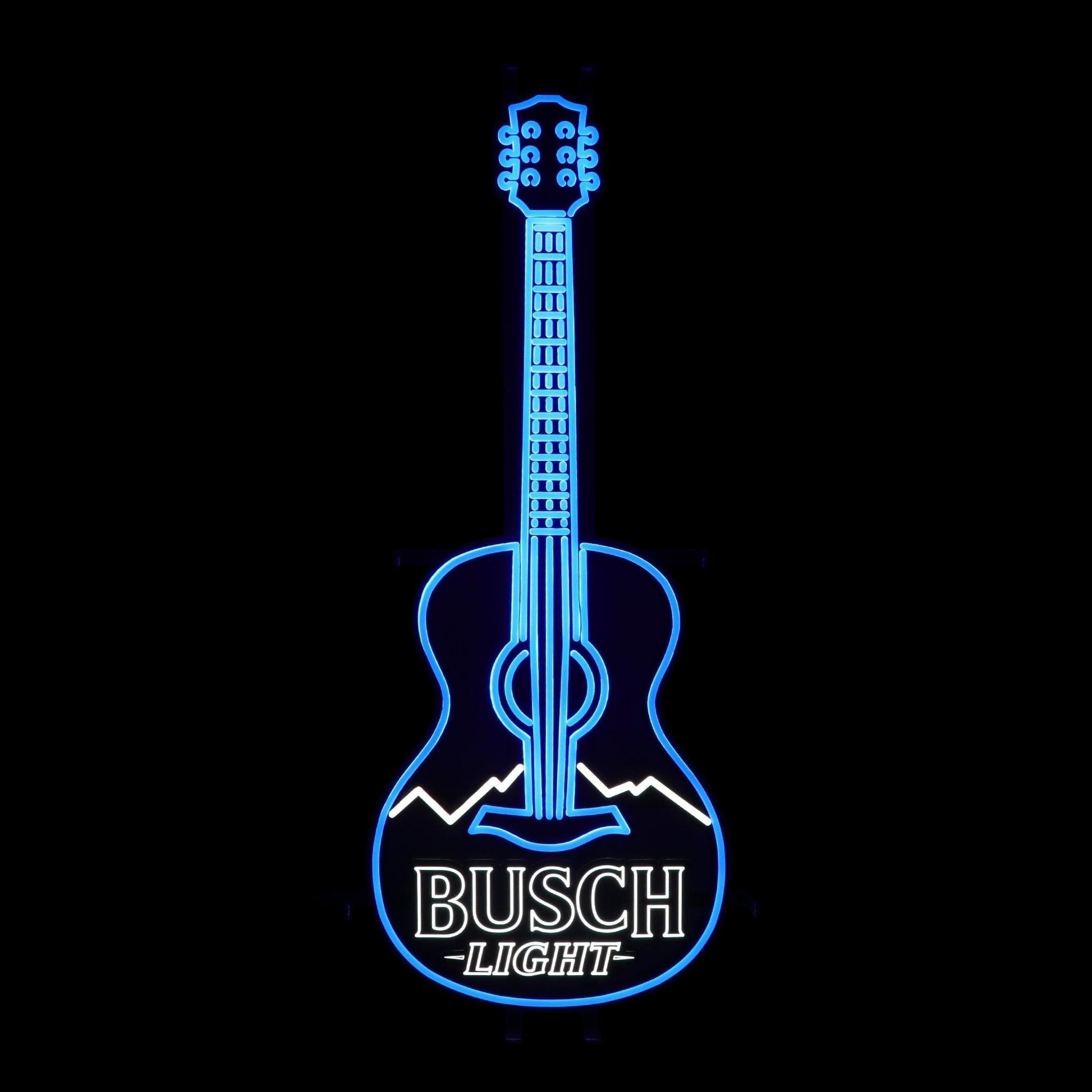 Busch Light Country LED Guitar Lit