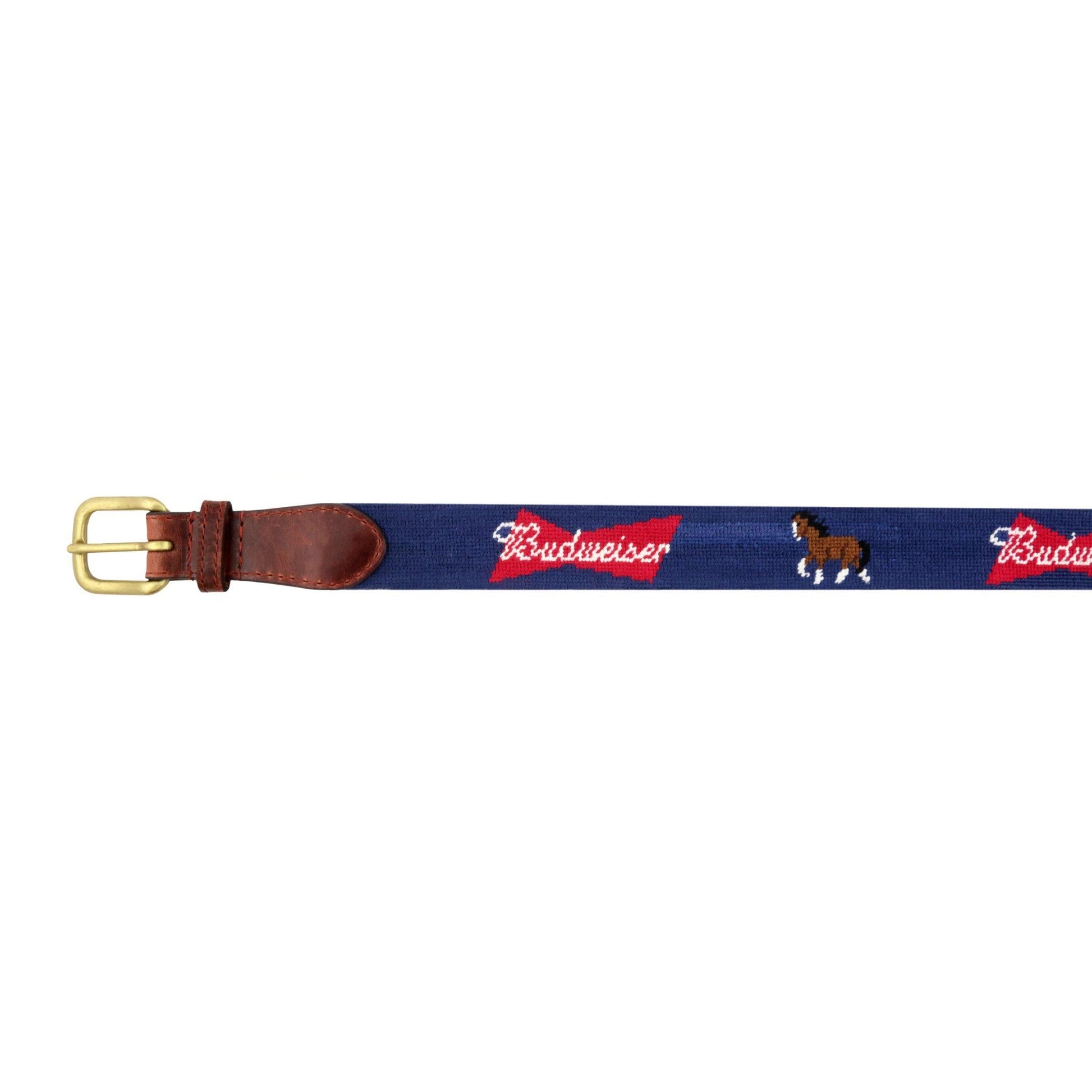 smathers and branson budweiser clydesdale needpoint belt