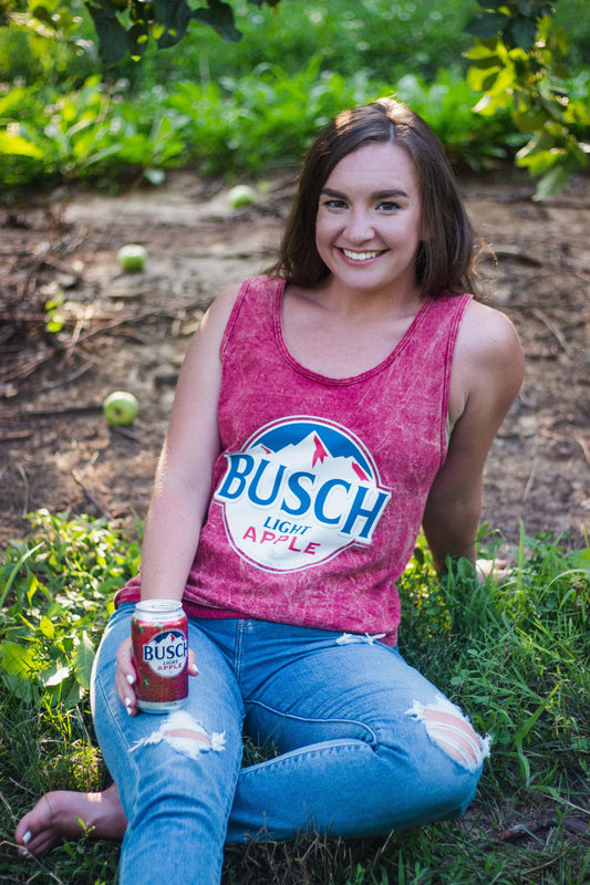 Busch Light Apple Tie Dye Tank
